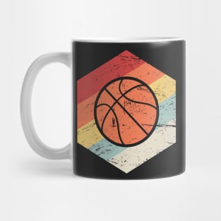 Retro 70s Basketball Icon Mug